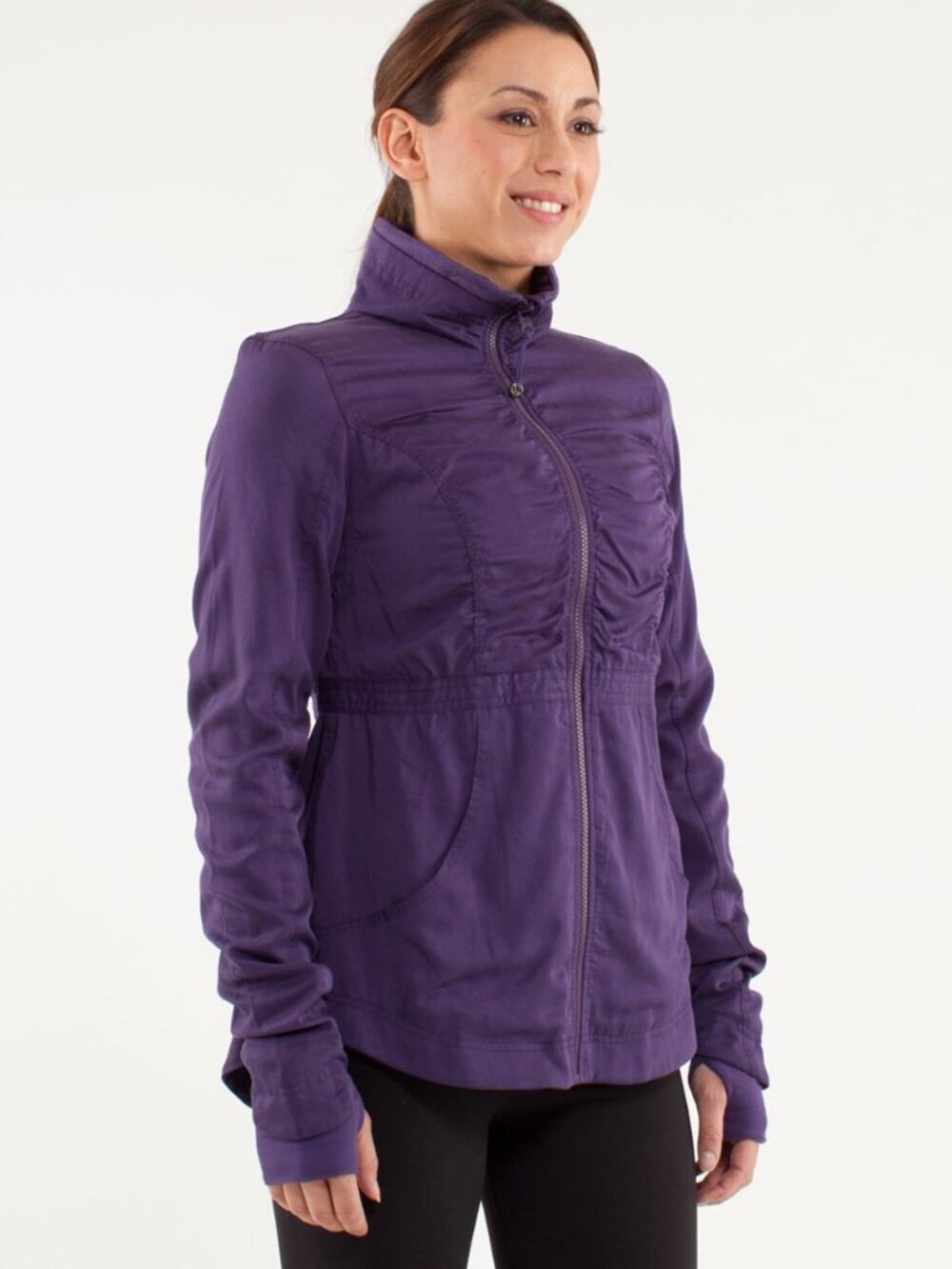 Lululemon Inner Peace Reversible Jacket in Concord Grape